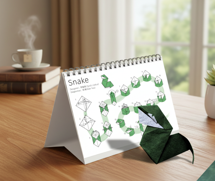 Cover of Calendar Origami 2026