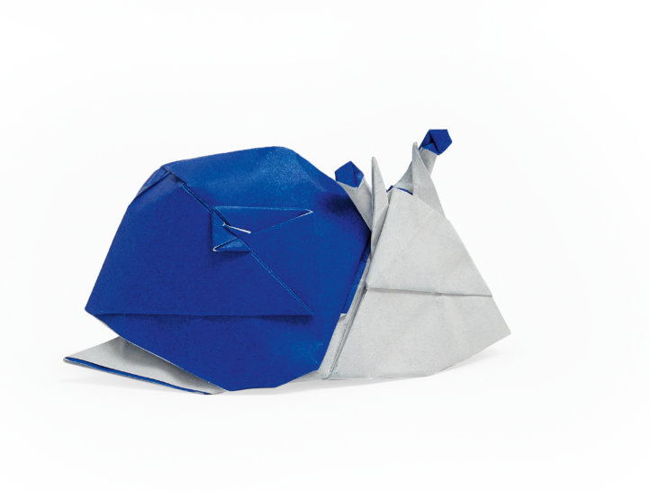 Origami Snail - Mortgage Slave designed by Syn / Jiahui Li