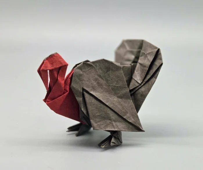 Origami Turkey designed by Red Paper - Wonseon Seo