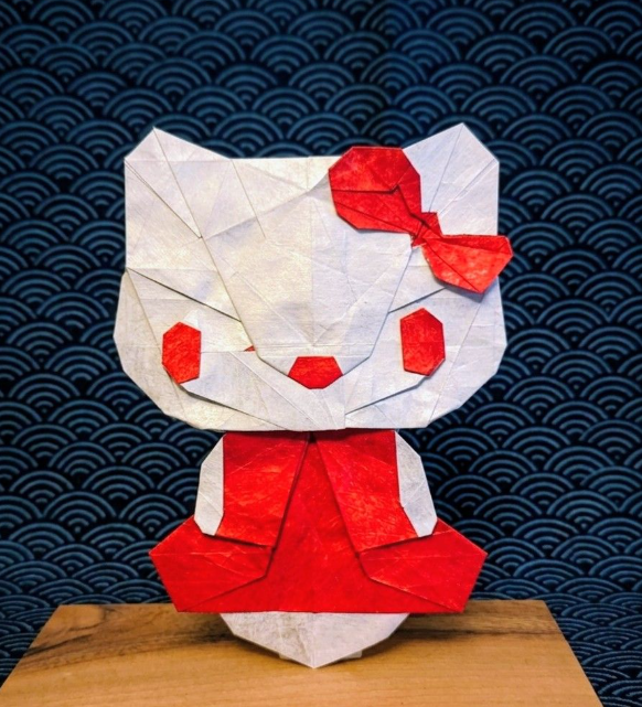 Ribbon cat