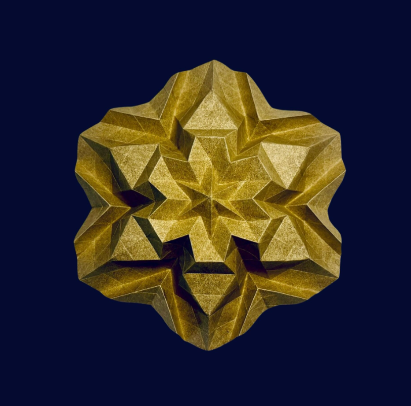Snowflake in Relief