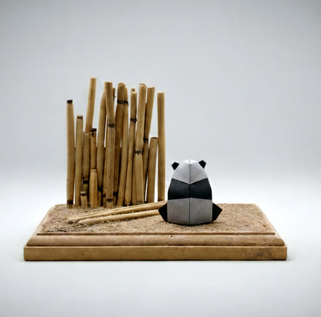 Panda in a Zoo