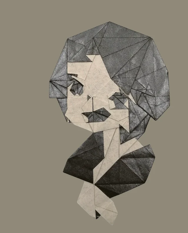 Origami Hanikamu designed by Kei Morisue
