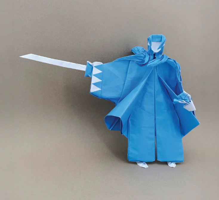Origami Shinsengumi designed by Huang Xiaoxian, folded by Huang Xiaoxian