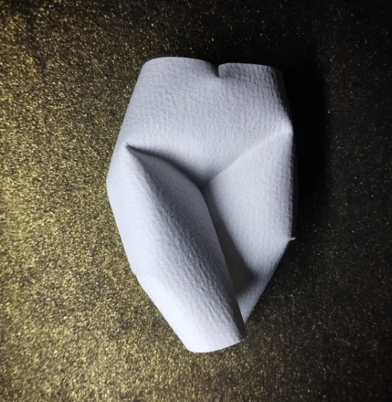 Origami Suối Nguồn designed by Trần Lương, folded by Trần Lương, using ARCHES paper