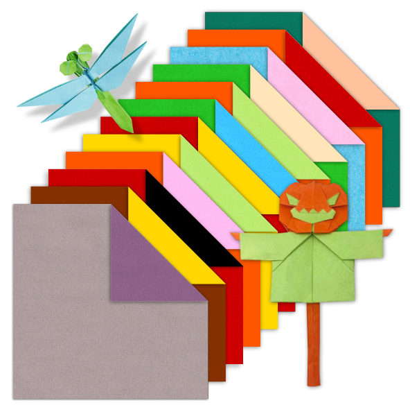 Origami paper DUO-COLOR Extra Large